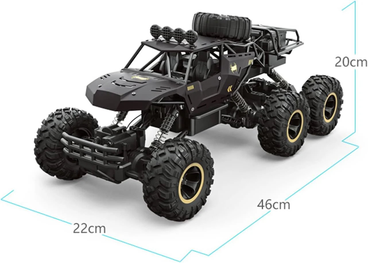 1:10 RC 2.4GHz Large Diecast Off-Road Rock Crawler - Image 6