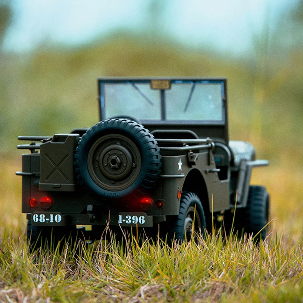 1:10 RC 2.4GHz Military 4x4 Jeep - Image 6