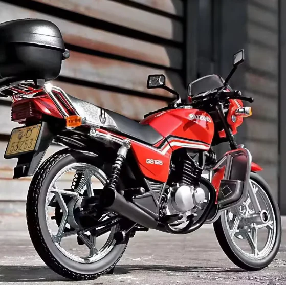 1:12 Diecast Suzuki GS125 Model Bike - Image 3