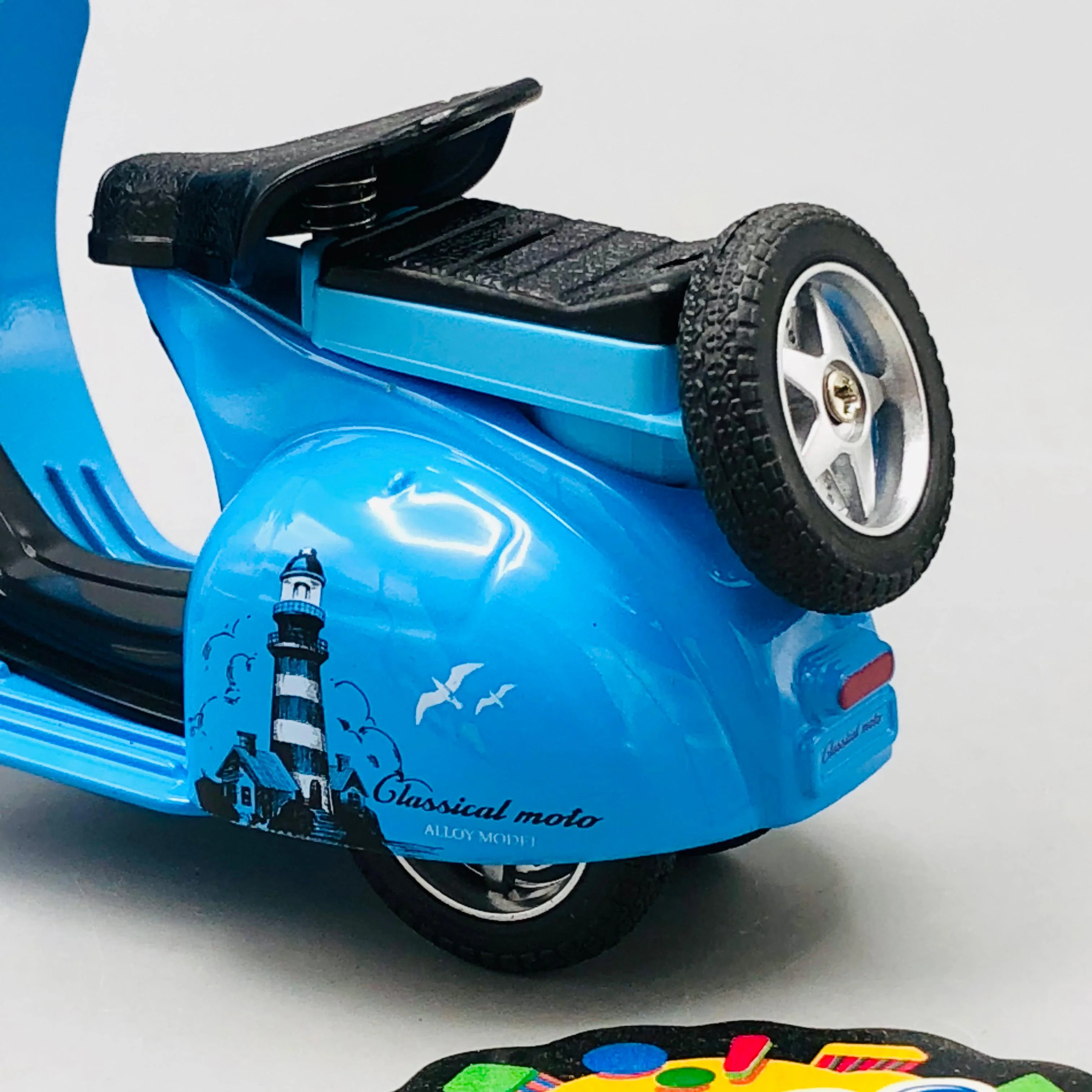 1:14 Diecast Pullback Vespa Model - 1Pc - Image 8