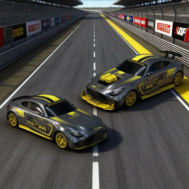 1:16 RC 2.4GHz AMG Transformation Racing Car - Image 2