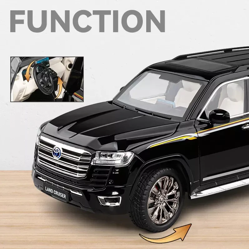 1:18 Diecast Land Cruiser LC300 Model Car - Image 3