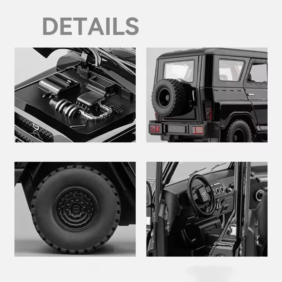 1:18 Diecast Russia UAZ Hunter SUV Model - Image 19