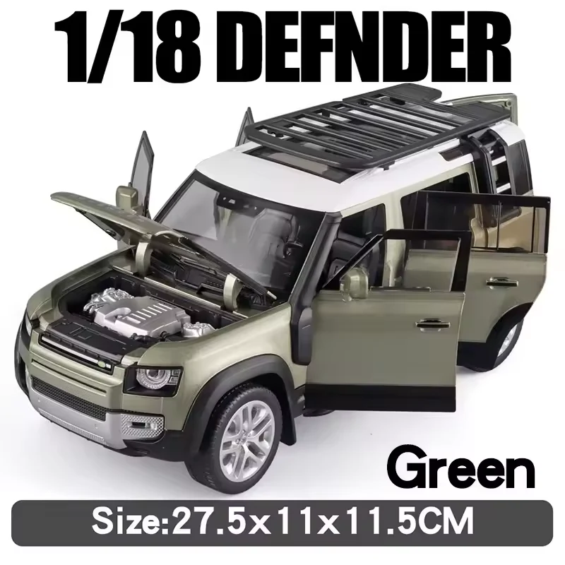 1:18 Diecast Toyota Land Rover Defender Model - Image 10