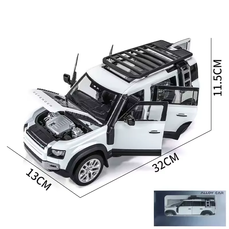 1:18 Diecast Toyota Land Rover Defender Model - Image 11