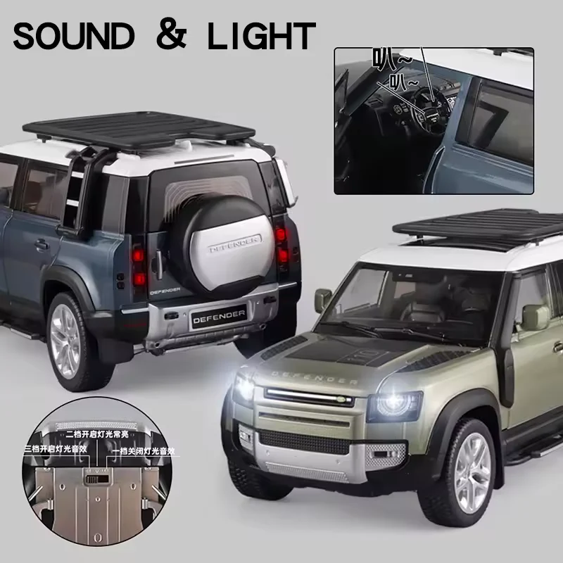 1:18 Diecast Toyota Land Rover Defender Model - Image 4