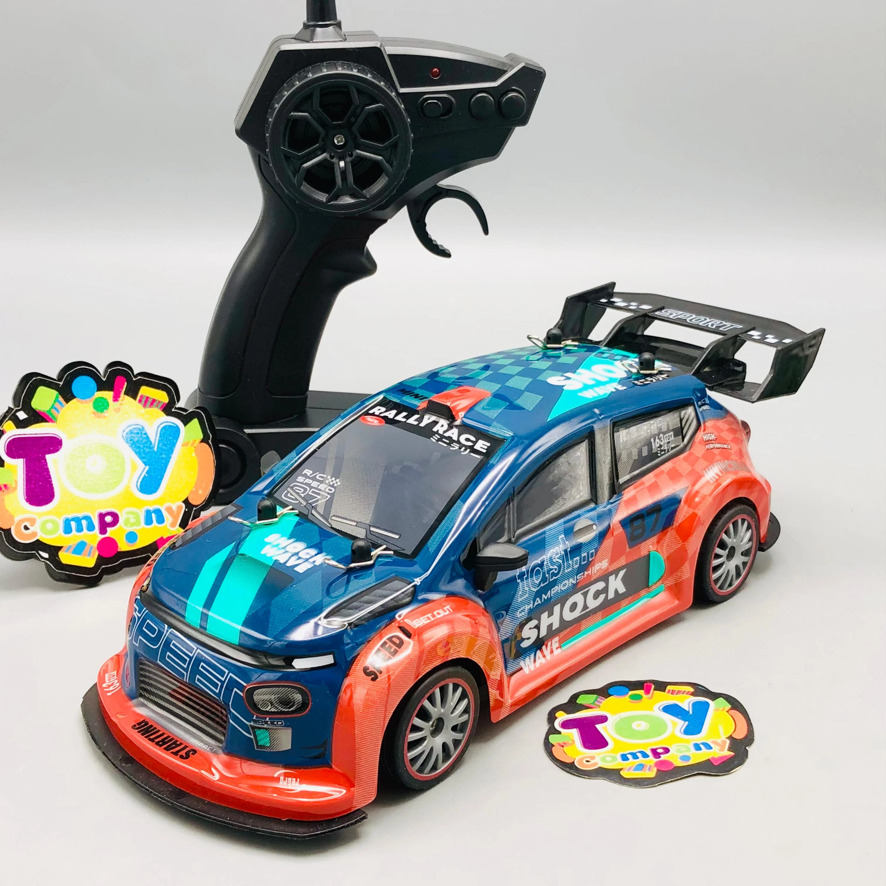1:18 RC Rally Hatchback Drift Car With Smoke - Image 2