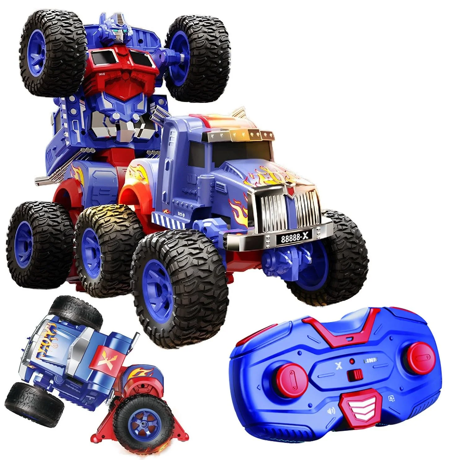 1:20 RC Deformation Stunt Robot Car - Image 4