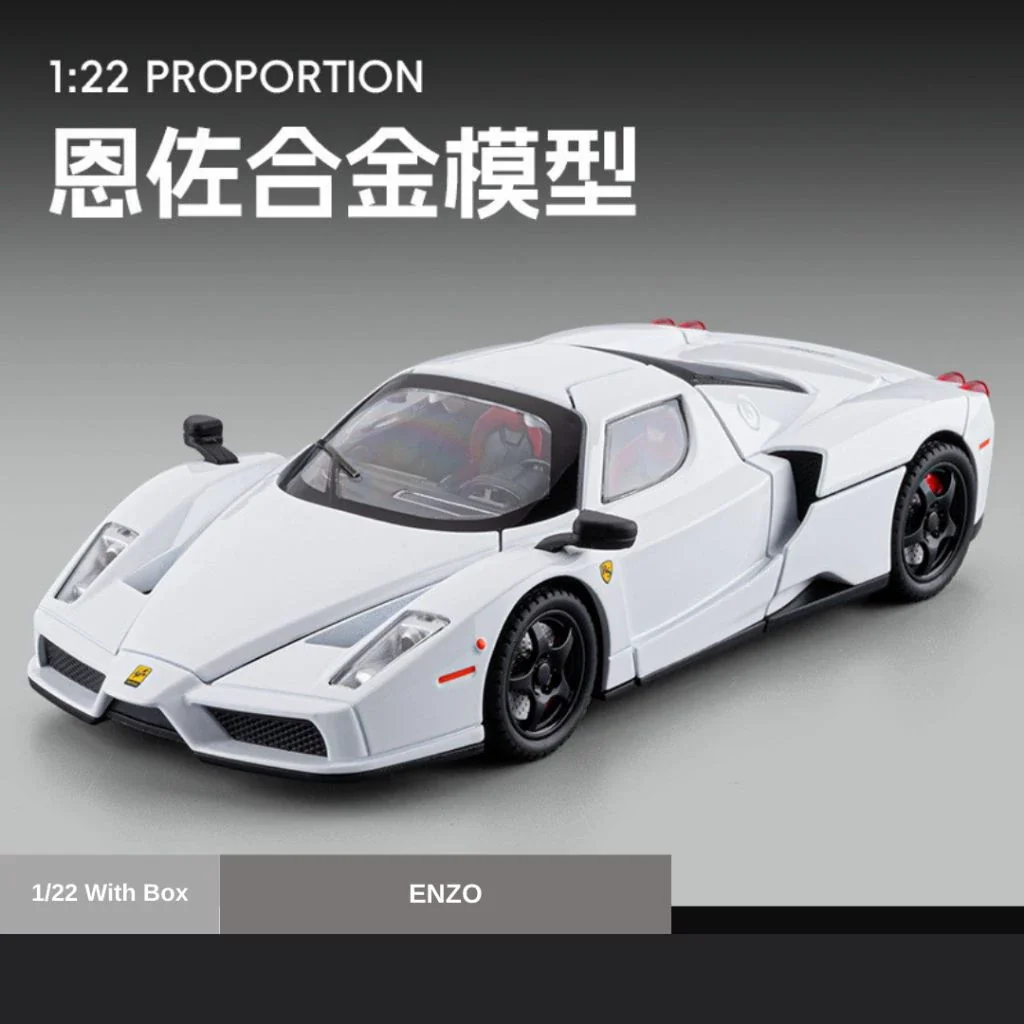 1:22 Diecast Ferrari Enzo Model Car - Image 8