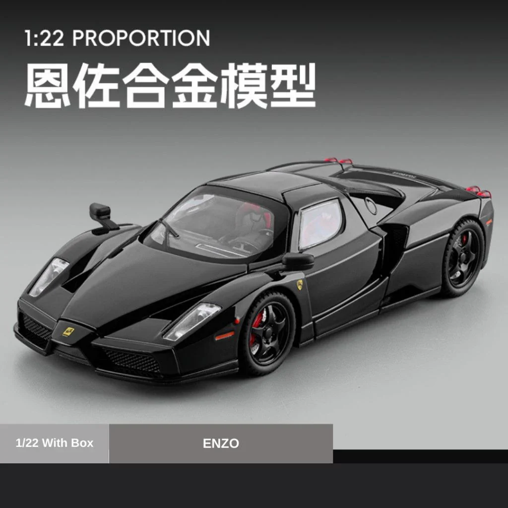 1:22 Diecast Ferrari Enzo Model Car - Image 9
