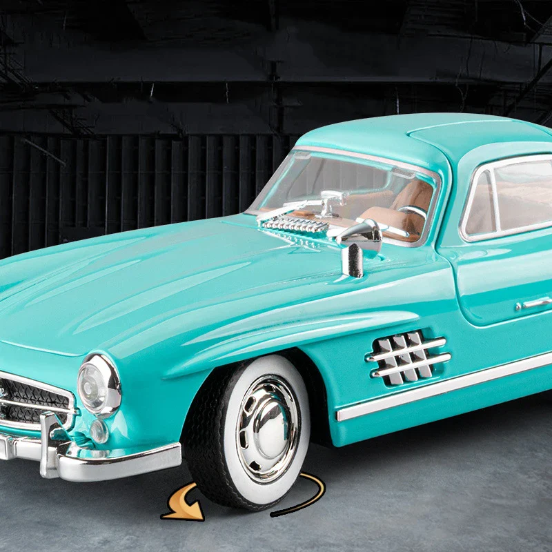 1:22 Diecast Mercedes Benz 300SL Model Car - Image 3
