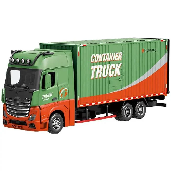 1:24 Diecast 1851 Edition Heavy Container Transport Truck - Image 8