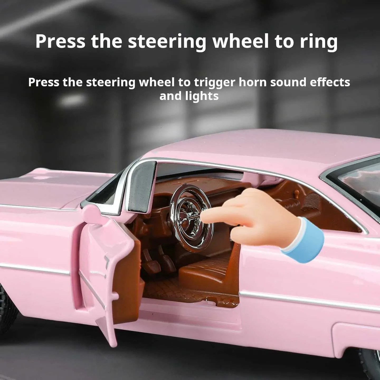 1:24 Diecast 1959 Cadillac Eldorado Model Car - Image 6