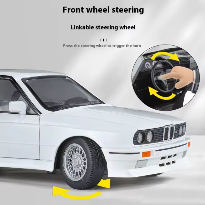 1:24 Diecast BMW M3 Model Car - Image 2