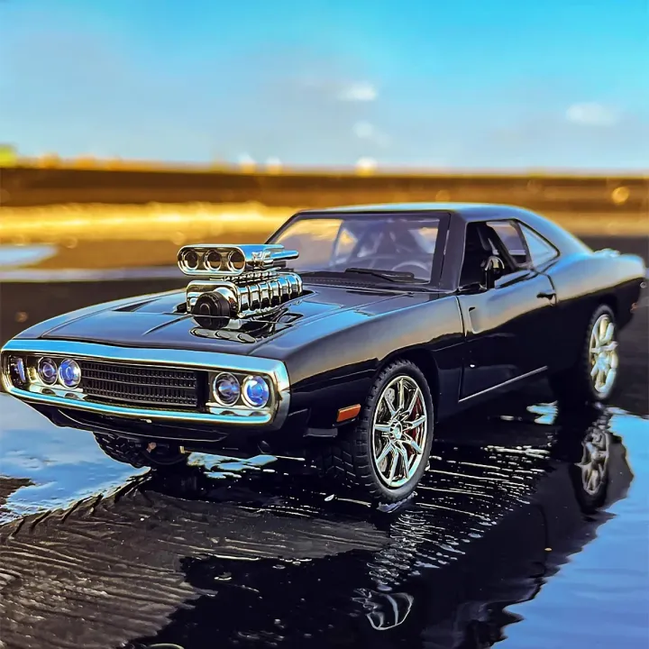 1:24 Diecast Dodge Charger 1970 Fast & Furious Model Car - Image 10