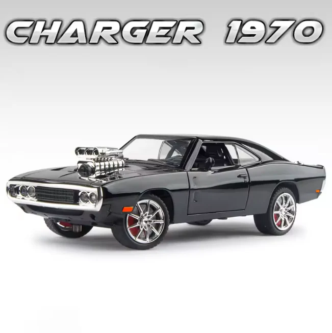 1:24 Diecast Dodge Charger 1970 Fast & Furious Model Car - Image 12