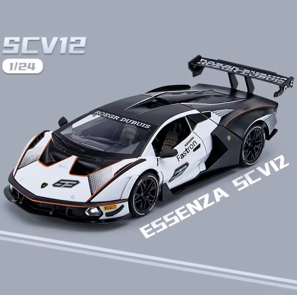 1:24 Diecast Lamborghini Essenza Model Car - Image 3