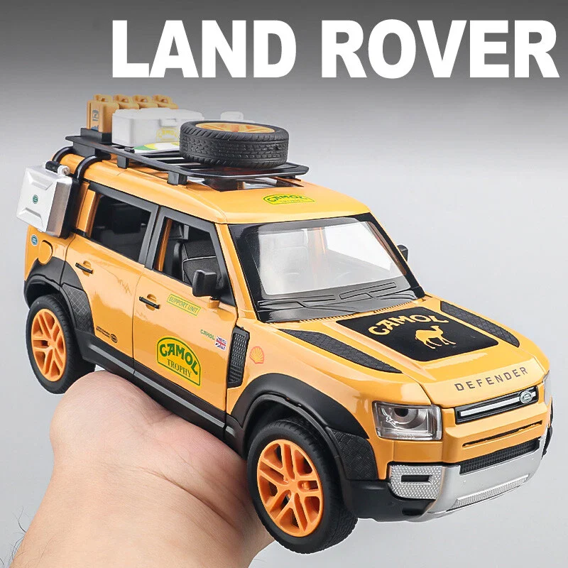 1:24 Diecast Land Rover Defender Modified Model - Image 6