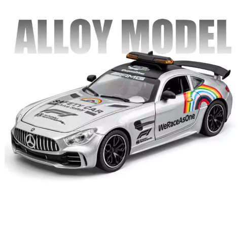 1:24 Diecast Mercedes AMG F1 Safety Model Car - Image 2