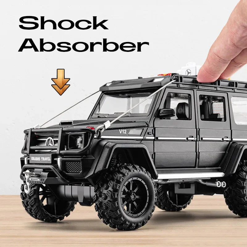 1:24 Diecast Mercedes Brabos Travel G550-4x4 - Image 11