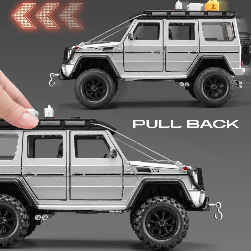 1:24 Diecast Mercedes Brabos Travel G550-4x4 - Image 12