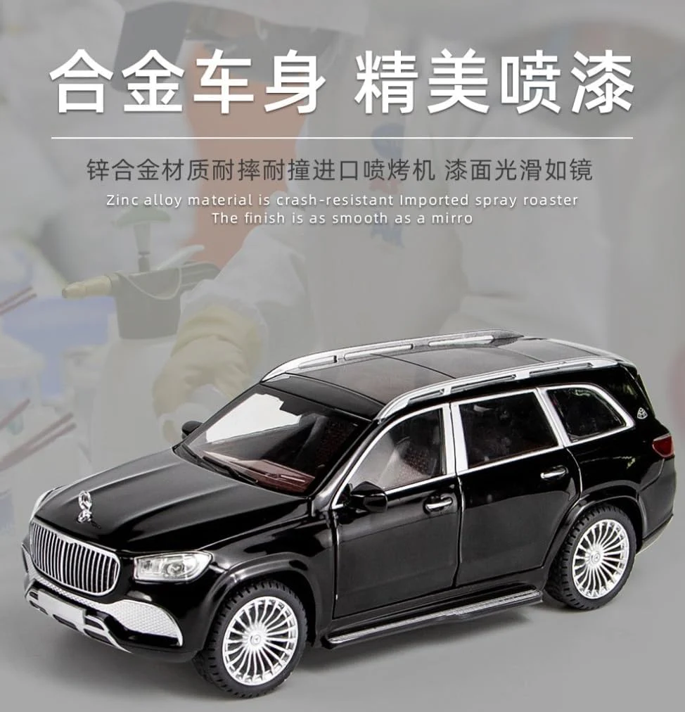 1:24 Diecast Mercedes Maybach GLS 600 Model Car - Image 11