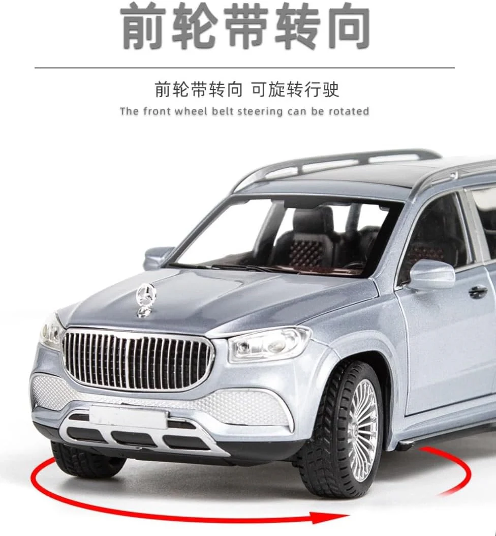 1:24 Diecast Mercedes Maybach GLS 600 Model Car - Image 4