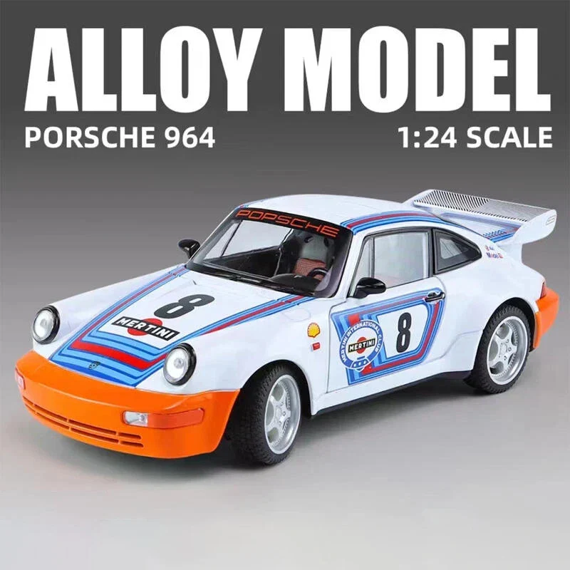 1:24 Diecast Porsche 964 Model Car - Image 9