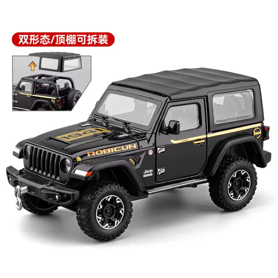 1:24 Diecast Rubicon Jeep Model - Image 2