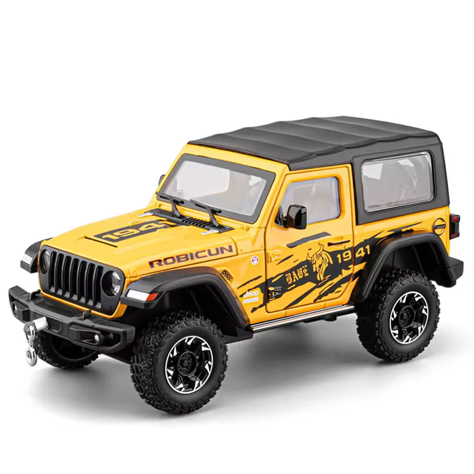 1:24 Diecast Rubicon Jeep Model - Image 4