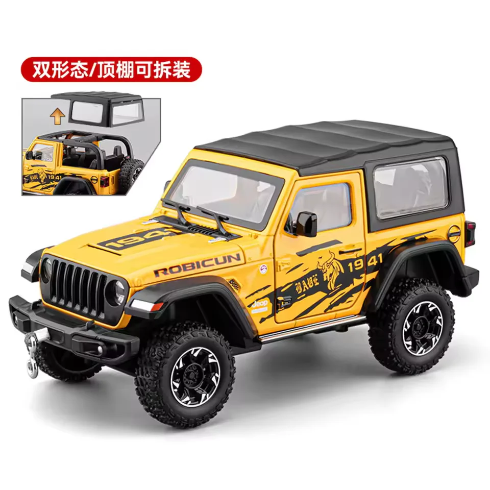 1:24 Diecast Rubicon Jeep Model - Image 8