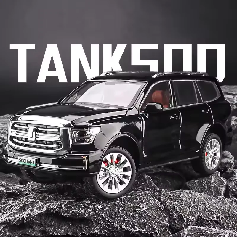1:24 Diecast Tank 500 Hi4-T SUV Model Car - Image 2