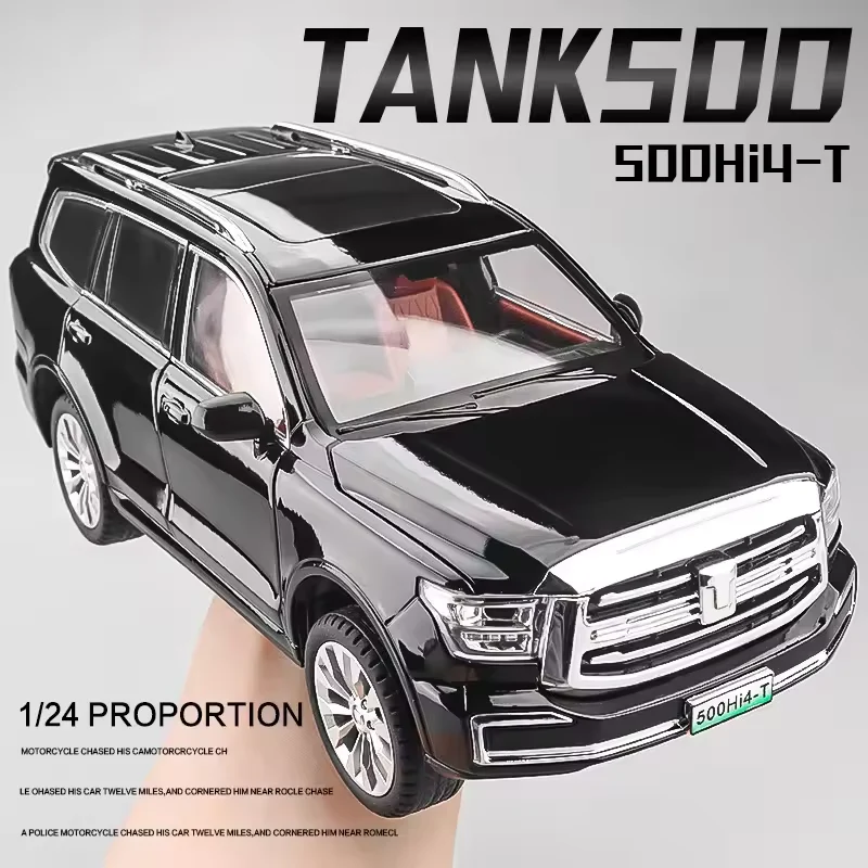 1:24 Diecast Tank 500 Hi4-T SUV Model Car - Image 7