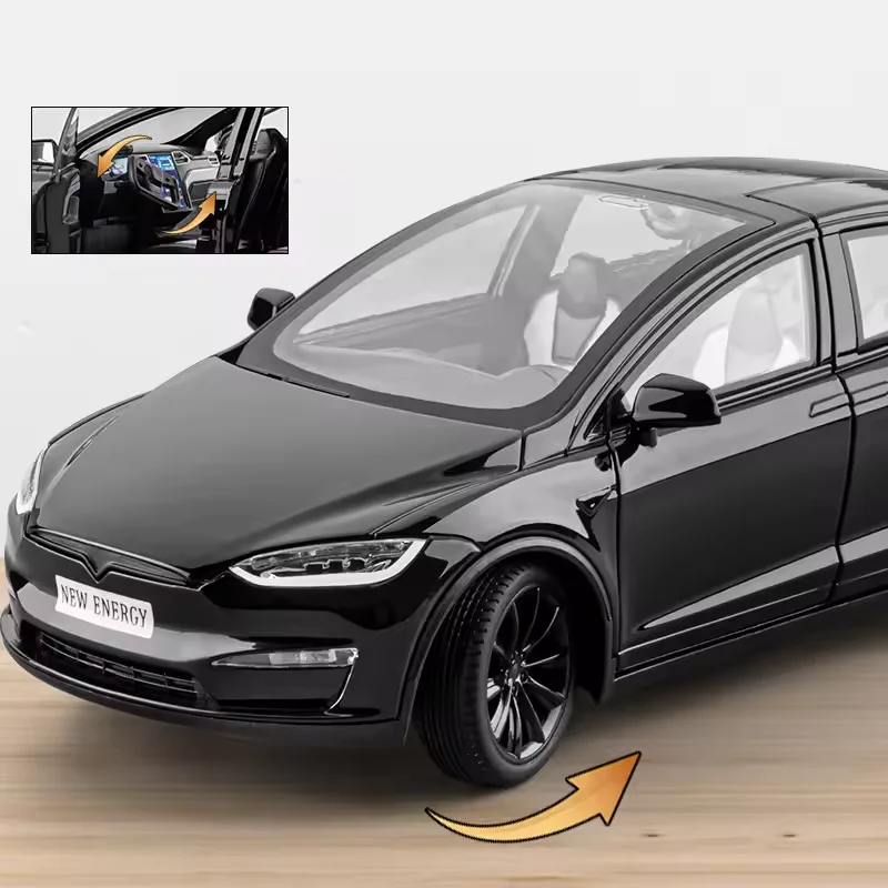 1:24 Diecast Tesla Model X Car - Image 7