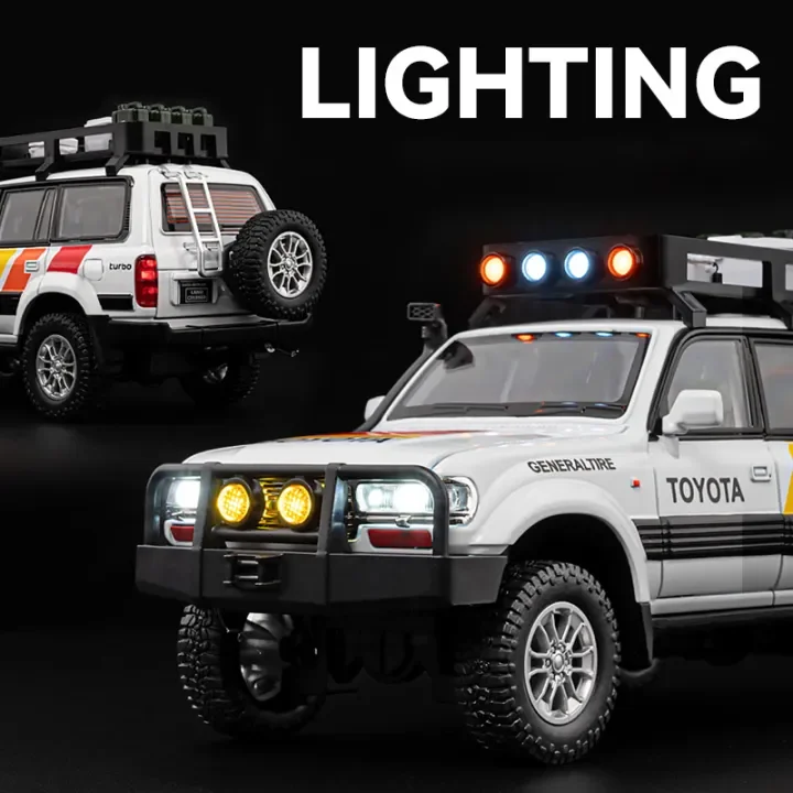 1:24 Diecast Toyota Land Cruiser LC80 - Image 3