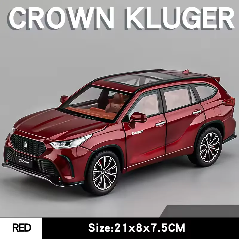 1:24 Diecast Toyota Crown Model With Acrylic Box - Image 3