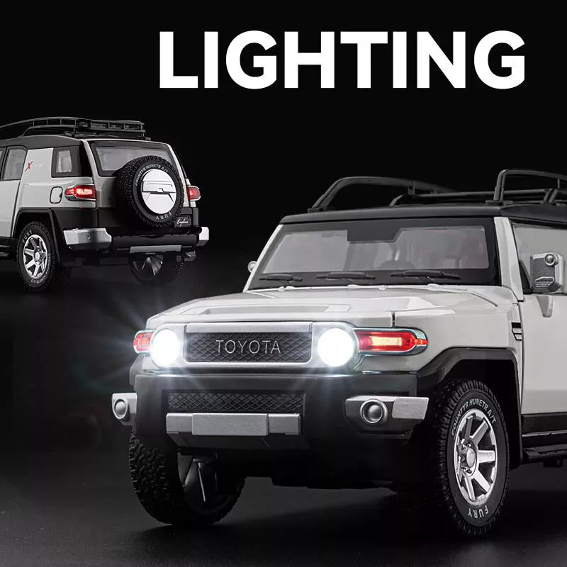 1:24 Diecast Toyota FJ Cruiser SUV Model - Image 2