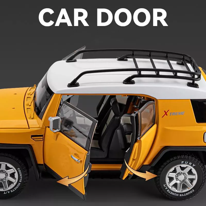 1:24 Diecast Toyota FJ Cruiser SUV Model - Image 4
