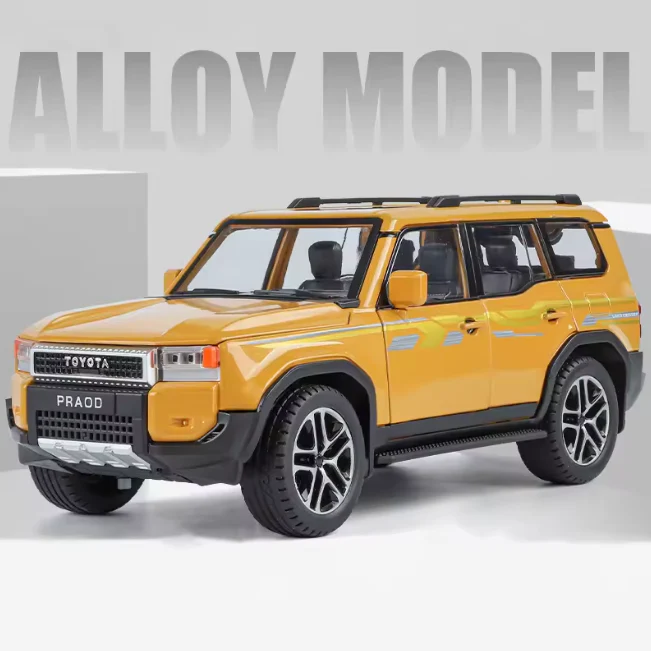 1:24 Diecast Toyota Land Cruiser Prado LC250 Model - Image 11
