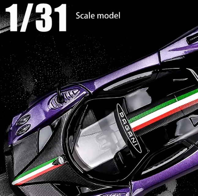 1:31 Diecast Pagani Zonda Revolucion 2013 Official Licensed Model - Image 9