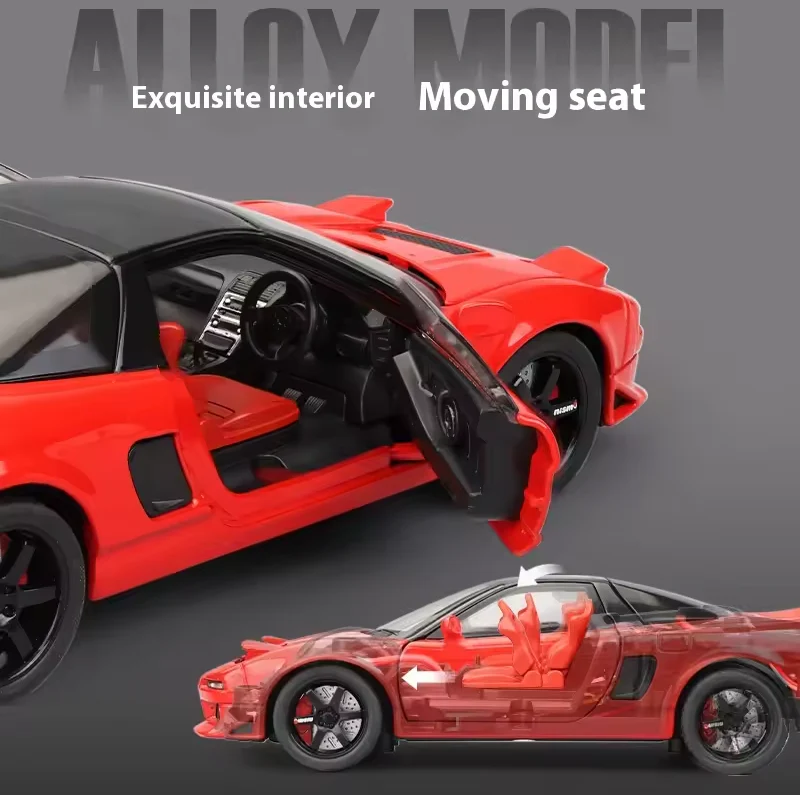 1:32 Diecast Honda Acura NSX Model Car - Image 3