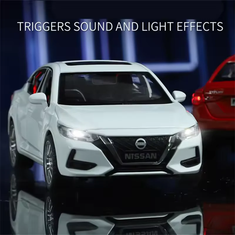 1:32 Diecast Nissan Sylphy Light & Sound Model Car - Image 3