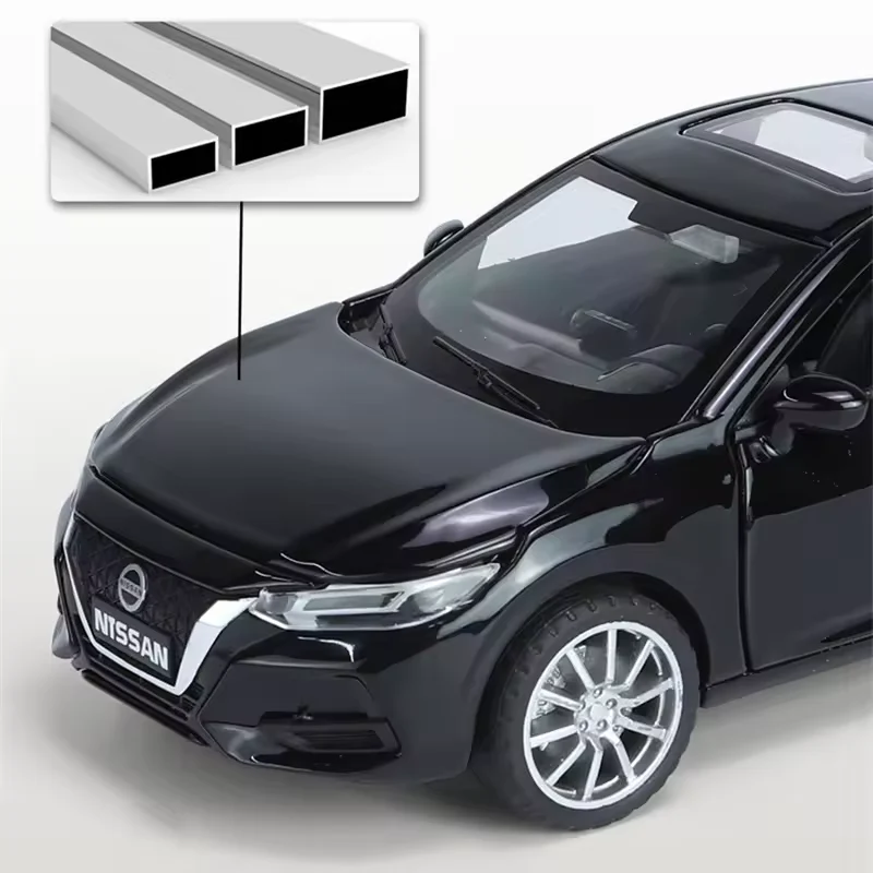 1:32 Diecast Nissan Sylphy Light & Sound Model Car - Image 4