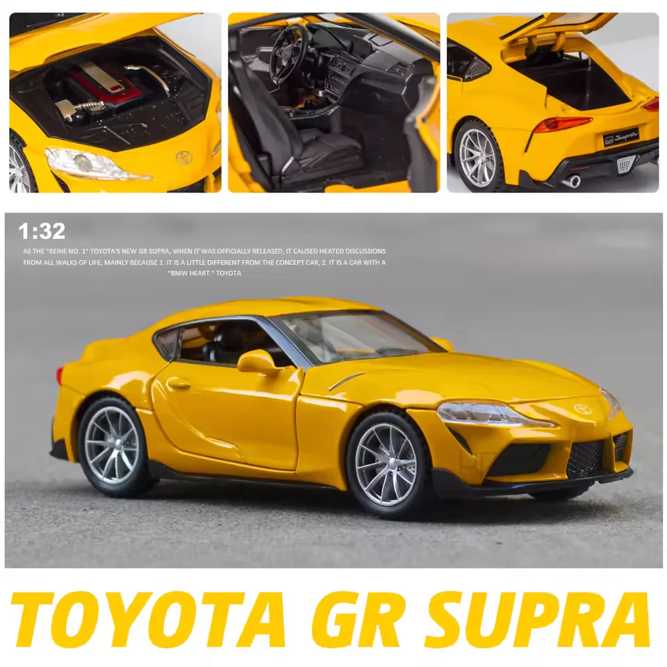 1:32 Diecast Toyota GR Supra Model Car - Image 7