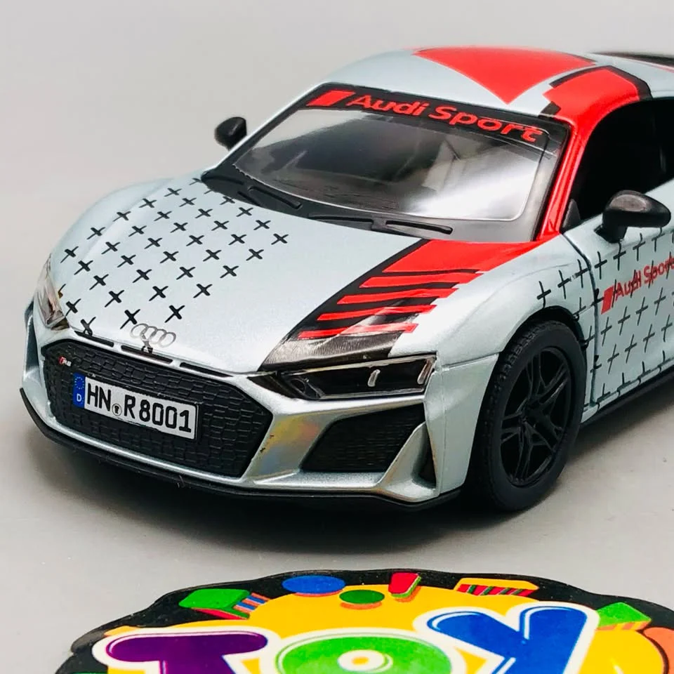 1:36 Kinsmart 2020 Audi R8 Coupe Livery Edition - Image 5