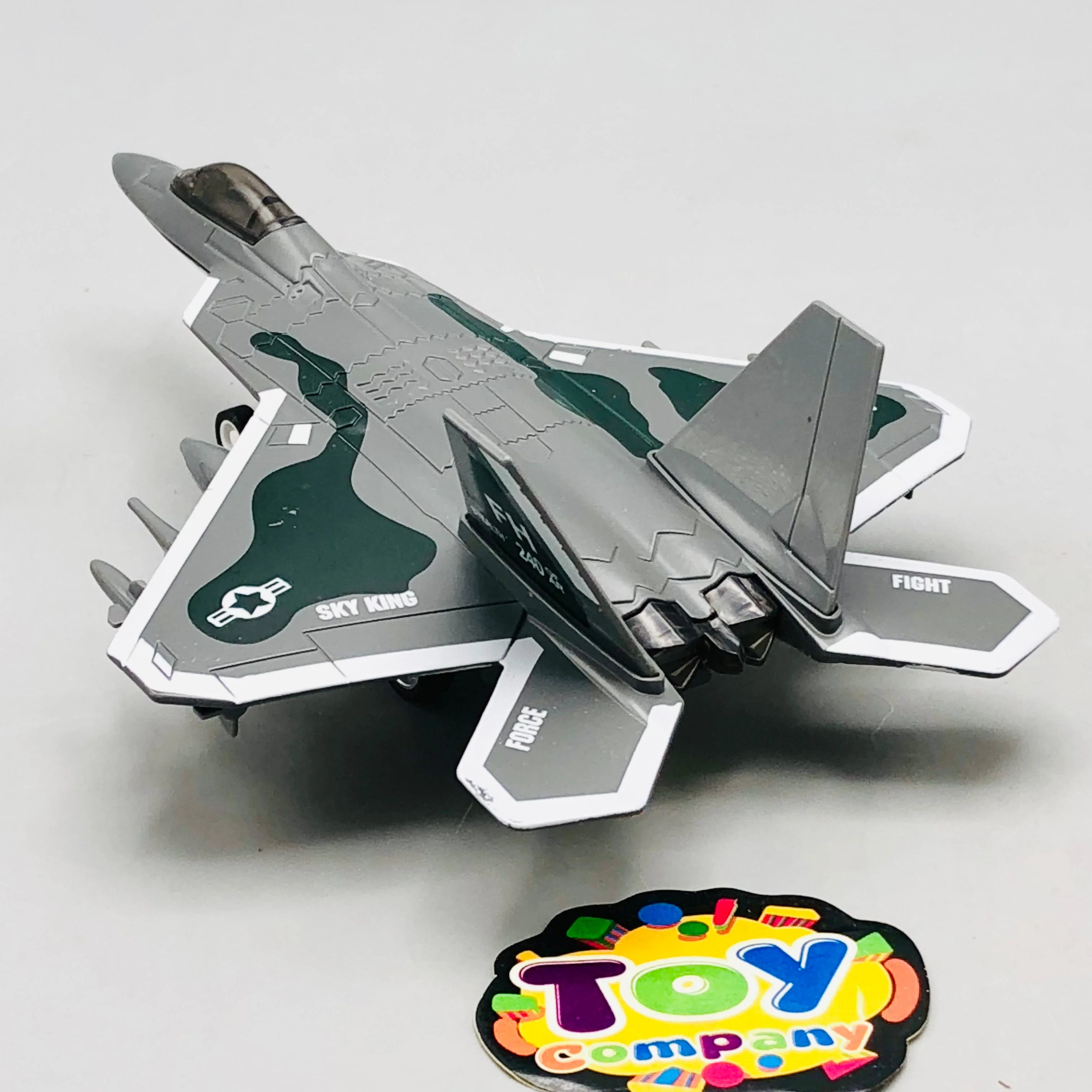 1:400 Diecast Pullback F-006 Fighter Jet Model - 1Pc - Image 7