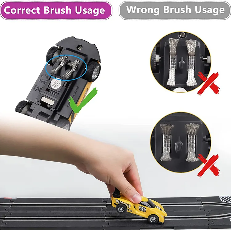 1:64 126cm Electric Elevator Slide Slot Car Racing Set - Image 4