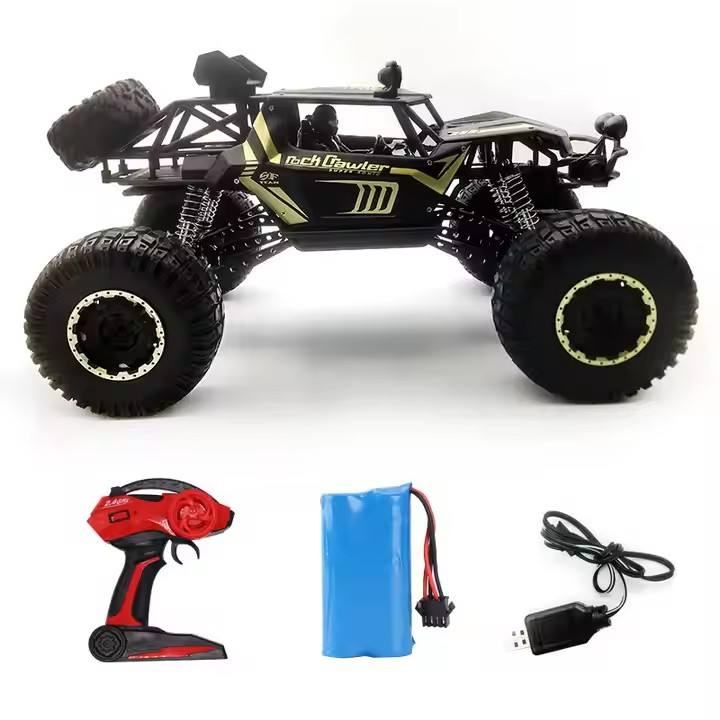 1:8 RC 2.4GHz Large Diecast Off-Road Rock Crawler - Image 4