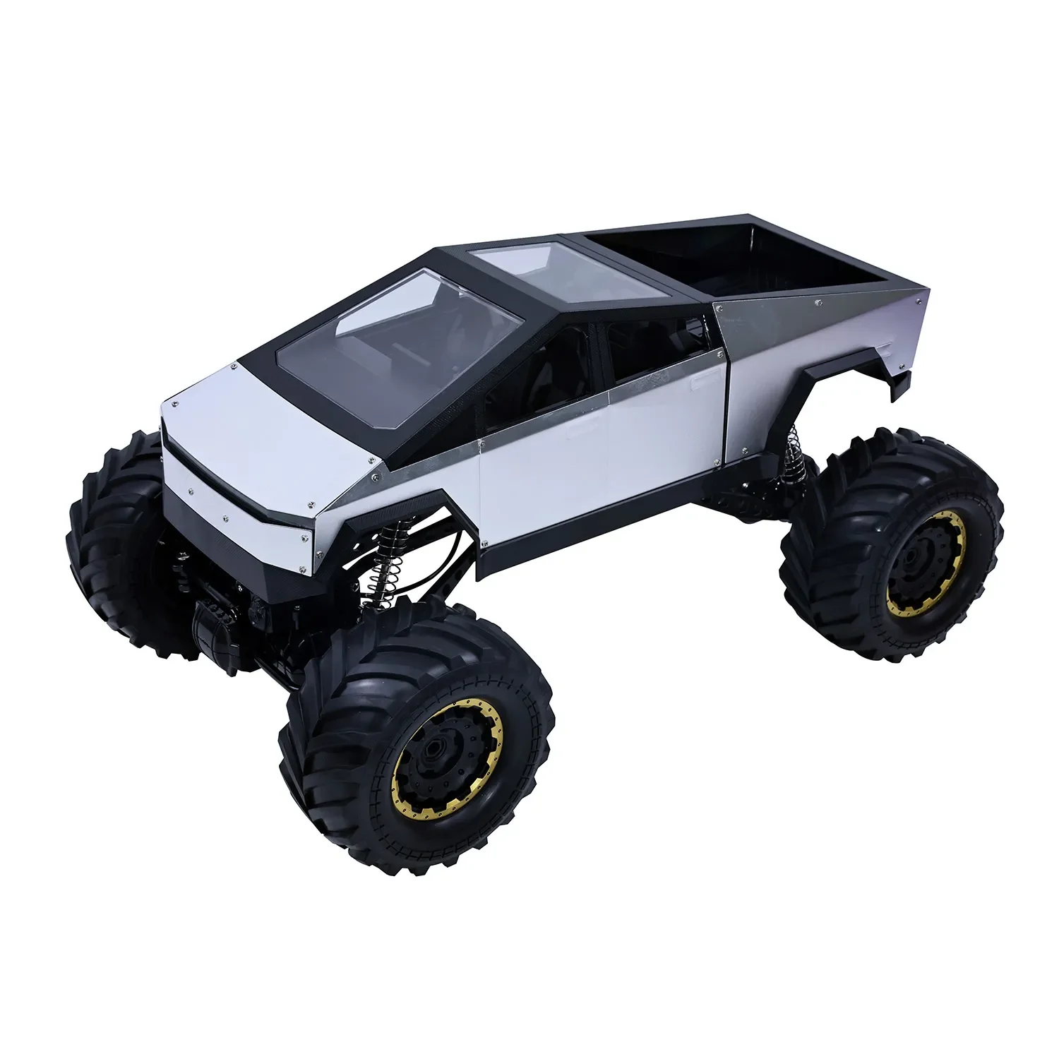 1:8 RC Alloy Tesla Pickup Rock Crawler Truck - Image 3