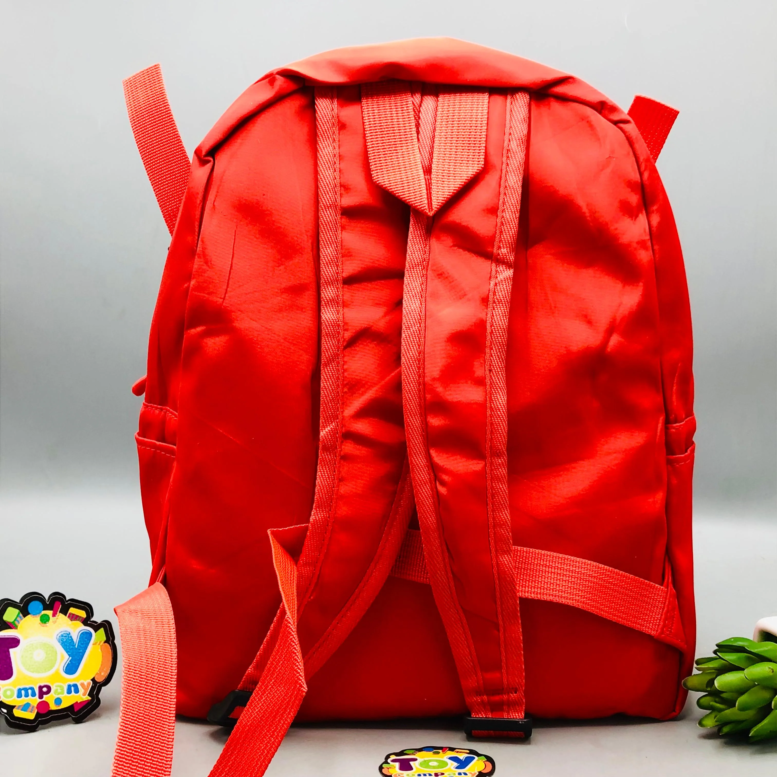 12* Inches Bus Themed Kids School Bag With Pocket - Image 4